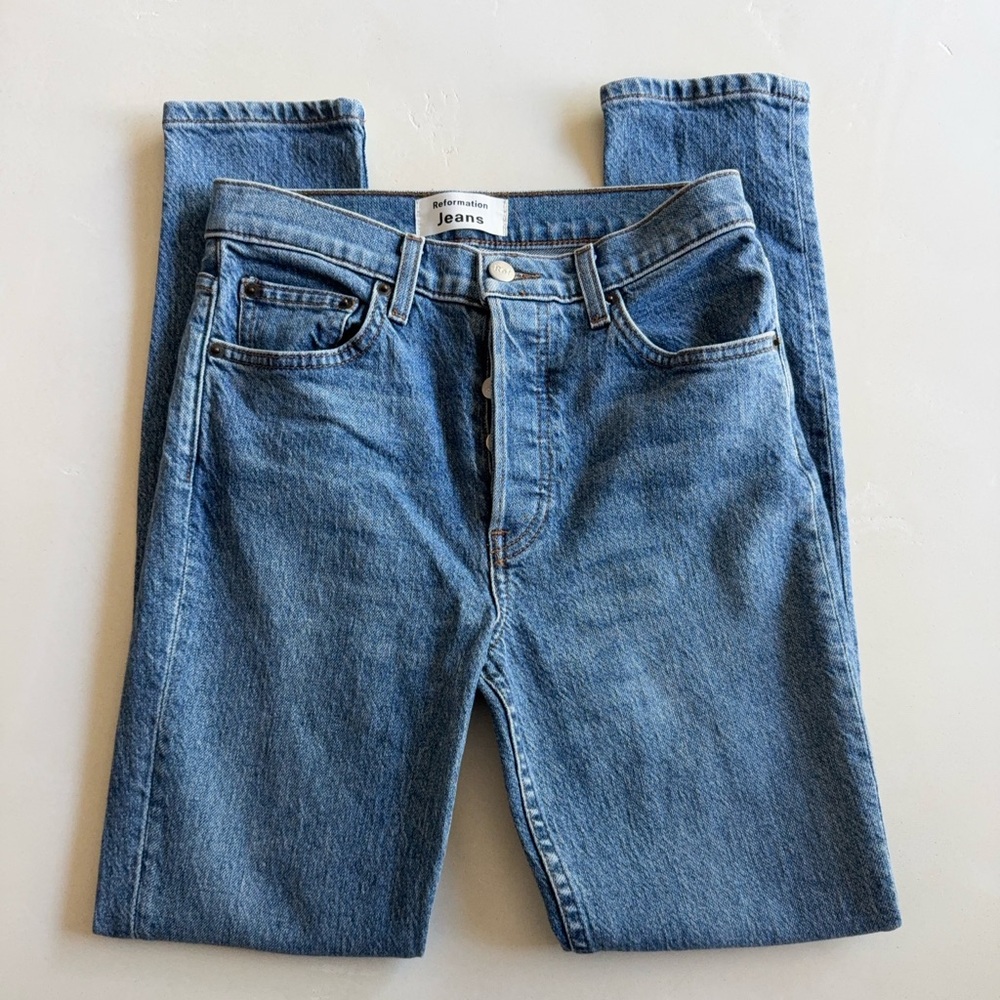 Reformation Maya Serena High Skinny Jeans 25